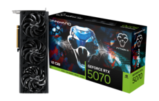 Видеокарта NVIDIA GeForce RTX 5070 Gainward PYTHON III 12Gb (NE75070019K9-GB2050T)