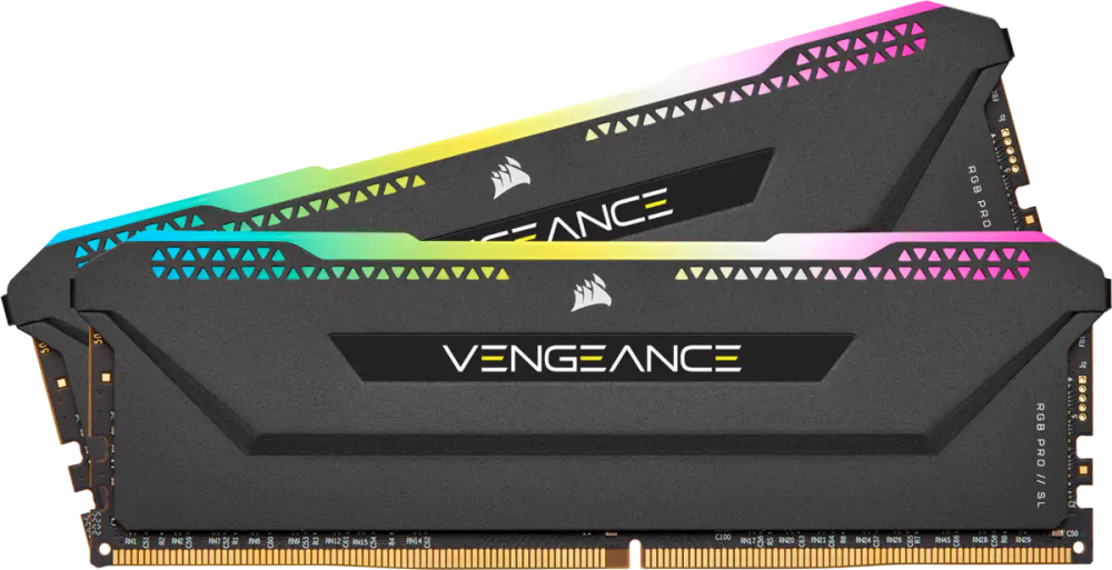 32Gb DDR4 3600MHz Corsair Vengeance RGB PRO SL (CMH32GX4M2Z3600C18) (2x16Gb KIT)