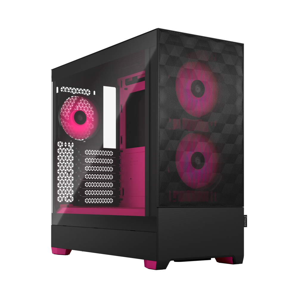Fractal Design Pop Air RGB Magenta TG Clear Tint