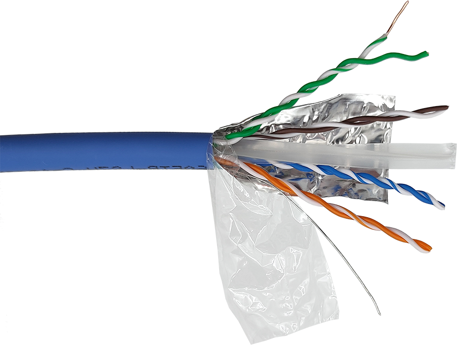 Lanmaster LAN-6AFTP-LSZH-BL, 305м