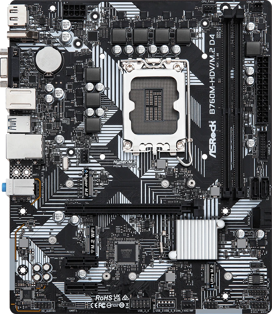 ASRock B760M-HDV/M.2 D4