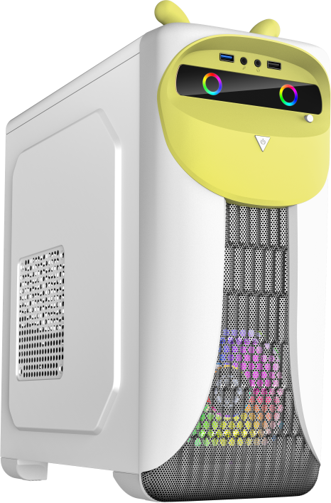 GameMax Cute OWL White Yellow