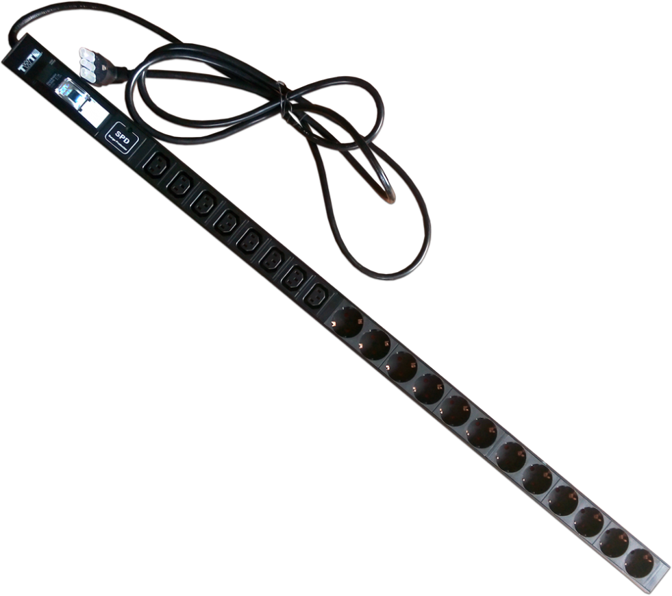 Блок розеток TWT TWT-PDV-12GS-8C3-GP