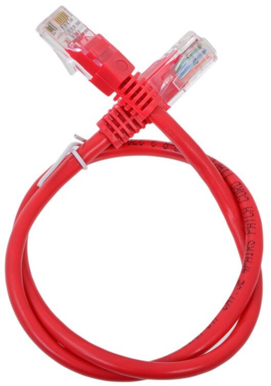 Патч-корд NEOMAX UTP 5e, 0.5м (NM13001-005RD)