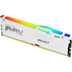 32Gb DDR5 6000MHz Kingston Fury Beast White RGB (KF560C36BWEA-32)