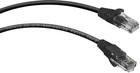 Cabeus PC-UTP-RJ45-Cat.5e-0.5m-BK, 0.5м