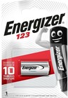Батарейка Energizer Photo (CR123, 1 шт)