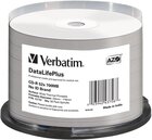 Диск CD-R Verbatim 700Mb 52x DataLife+ Cake Box Thermal Printable (50шт) (43756)