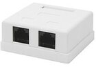 Розетка Gembird 2xRJ-45 (NA214)
