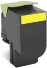 Картридж Lexmark 80C8XY0 Yellow