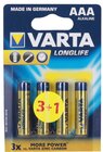 Батарейка Varta Long Life (AAA, 4 шт)