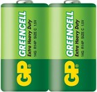 Батарейка GP 14G Greencell (C, 2 шт)