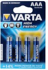 Батарейка Varta High Energy (AAA, 4 шт)