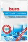 Buro чистящие салфетки для экранов и оптики, запасной блок к тубе, 100 шт (BU-ZSCREEN)