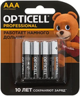 Opticell Professional (AAA, Alkaline, 4 шт)