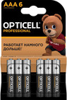 Opticell Professional (AAA, Alkaline, 6 шт)