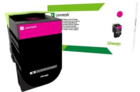 Картридж Lexmark 80C80ME Magenta