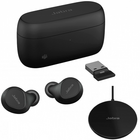 Jabra Evolve2 Buds USB-A MS Wireless Charging Pad Black