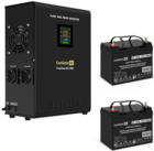 ExeGate FineSine SX-1500.LCD.AVR.2SH + 2x DT 1233 (33Ач)