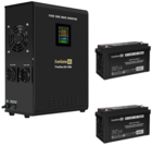ExeGate FineSine SX-1500.LCD.AVR.2SH + 2x DT 12120 (120Ач)
