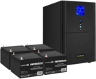 ExeGate SineTower SZ-3000.LCD.AVR.3SH.1C13.RJ.USB + 4x DT 1226 (26Ач)