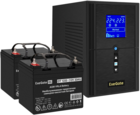 ExeGate SineTower SZ-1000.LCD.AVR.2SH.1C13.USB + 2x DT 1233 (33Ач)