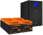ExeGate SineTower SZ-5000.LCD.AVR.2SH.1C13.T.RJ.USB + 4x HR 12-40 (40Ач)