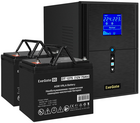 ExeGate SineTower SZ-2000.LCD.AVR.3SH.1C13.USB + 2x DT 1275 (75Ач)