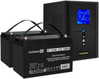 ExeGate SineTower SZ-1500.LCD.AVR.2SH.1C13.USB + 2x DT 12100 (100Ач)