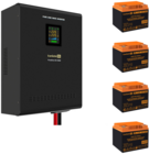 ExeGate FineSine SX-5000.LCD.AVR.2SH.T + 4x HRL 12-45 (45Ач)