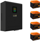 ExeGate FineSine SX-3000.LCD.AVR.2SH.T + 4x HRL 12-45 (45Ач)