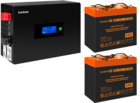 ExeGate IdealSine SR-1500.LCD.2SH + 2x HRL 12-55 (55Ач)