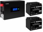 ExeGate IdealSine SR-1500.LCD.2SH + 2x DT 1240 (40Ач)