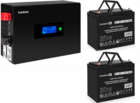 ExeGate IdealSine SR-1500.LCD.2SH + 2x DT 1275 (75Ач)