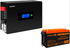 ExeGate IdealSine SR-1000.LCD.2SH + HR 12-65 (65Ач)