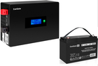 ExeGate IdealSine SR-1000.LCD.2SH + DT 12100 (100Ач)