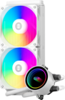 PCcooler DA240 ARGB White