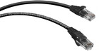 Cabeus PC-UTP-RJ45-Cat.5e-0.3m-BK-LSZH, 0.3м