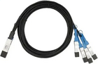 LR-LINK (Linkreal) LRDAC-QSFP28-4SFP28-5M, 5м