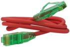 Hyperline PC-LPM-UTP-RJ45-RJ45-C6a-0.5M-LSZH-RD, 0.5м