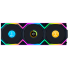 Lian Li UNI Fan SL Wireless LCD 120 Reverse Blade Black (3 шт.)