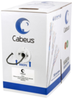 Cabeus UTP-4P-Cat.5e-SOLID-LSZH-BK, 305м