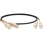 Hyperline FC-D2-503-LC/PR-SC/PR-H-5M-LSZH-BK, 5м