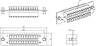 Hyperline FO-FPM-W120H32-24LC-BL