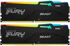 64Gb DDR5 6000MHz Kingston Fury Beast Black RGB (KF560C30BBAK2-64) (2x32Gb KIT)