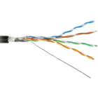 Hyperline FUTP4R-C5E-S24-OUT-PE-BK-500, 500м