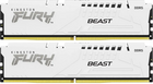 64Gb DDR5 6000MHz Kingston Fury Beast White (KF560C30BWK2-64) (2x32Gb KIT)