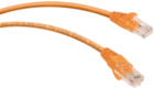 Cabeus PC-UTP-RJ45-Cat.5e-0.15m-OR-LSZH, 0.15м