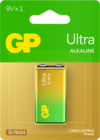 Батарейка GP 1604AU Ultra Alkaline (9V, 1 шт)