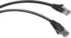 Cabeus PC-UTP-RJ45-Cat.6-1.5m-BK, 1.5м